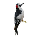 Home Artificial Woodpecker Bird Fur Imitation Animal Garden Decor 33cm