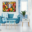 Painting By Numbers Kit DIY Butterfly Cat Canvas Oil Art Picture Home Decor A