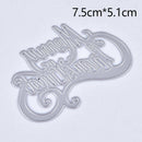 Cutting Die Metal Stencil Carbon Steel Embossing for Christmas Paper Card Ma Hn