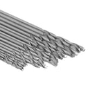 16PCS HSS White Steel Twist Drill Bit Set 0.8-1.5mm For Electric Grinding Drills