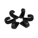 6pcs Nylon Lashing Hook Bungee J Hook for Kayak Canoe Paddle Board Dinghy
