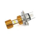 H4 18W LED 3 COB Motorcycle Headlight Bulb 2000LM 6000K 12V Hi/Lo Beam Light H7