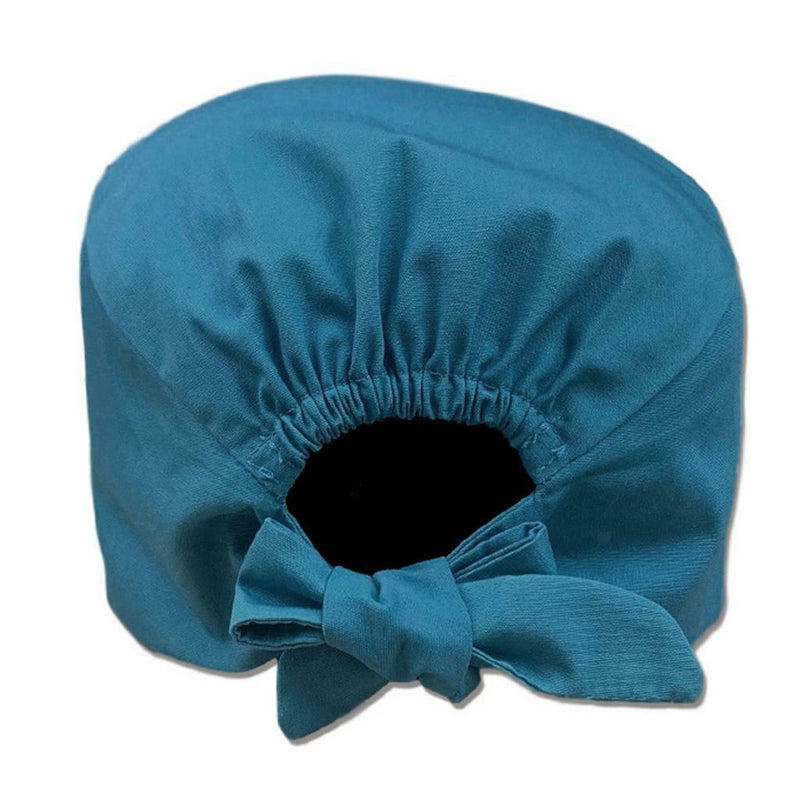 2x Scrub Cap Sweatband Elastic Chef Bouffant Work Hat Headgear Cap