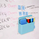 2 Pack Magnetic Marker Holder Dry Erase Organizer Magnetic Holder for White C8B1