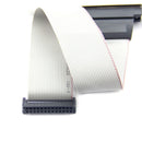 LPT1 parallel port printer I/O adapter DB25 to IDC 26Pin header slot plate  Z