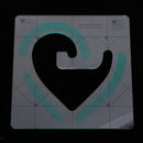 Square Acrylic Patchwork Quilting Ruler For Clothing Design 16.5cm