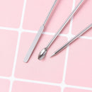 3pcs Nail Art Stirring Rod Tool Mixing UV Gel Nail Dotting Picker Nail Art`T Gw