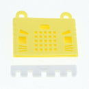 For Micro Bit Kit Silicone Protective Case with Power Supply / Cable Set, Yellow