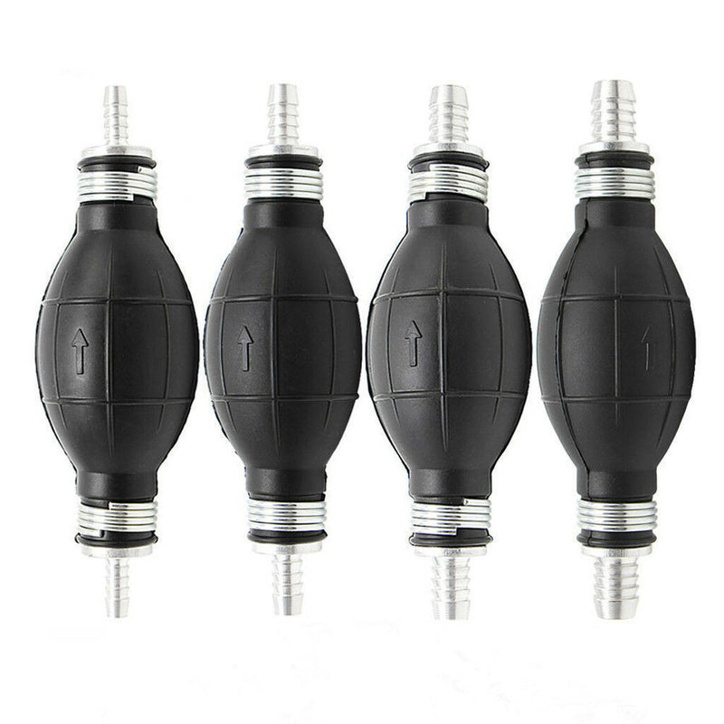 10mm Rubber Aluminum Fuel Line Pump Primer Bulb Hand Primer Gas Petrol Pumps