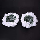 8"(20cm)Wedding Decorations Artificial Rose Silk Flower Ball Centerpieces M