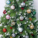 34PC 40mm Christmas Xmas Tree Ball Bauble Hanging Home Party Ornament Decor I5C5
