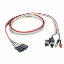 Computer Motherboard Power ATX On Off Reset Switch Buttons LED Cable Replac Y3Q2