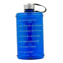 Water Bottle Leak Proof Jug Cup Kettle GYM Hiking Sports 73 oz Blue
