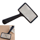 Handheld Rectangular 10X Magnifier Magnifying Glass Loupe For Reading Jewelry LJ