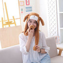 Bear Hat Ear Moving Jumping Hat Funny Lovely Plush Hat Cap For Women Girls
