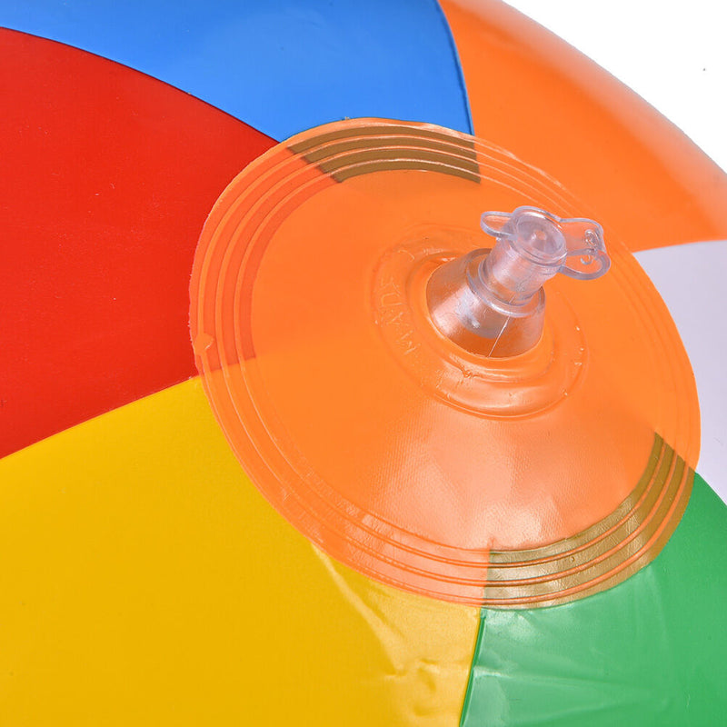 1Pcs Beach Pool Ball Inflatable Aerated Air Stress Water Educational Toys JR