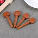 4pcs Violin Fiddle Tuning Peg Set Jujube Wood Replacement Violin Parts