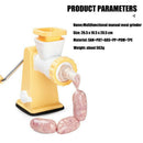Household Portable Manual Meat Grinder Chopper Stainless Steel Kitchen Tool
