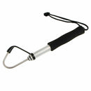 Telescopic Retractable Fish Gaff Alloy Sea Fishing Hook Spear Tackle Fishho F4O1