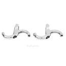 2pcs 10mm/8mm Handlebar Mirror Turn Signal Adapter Clamps for ATV Dirt Bike