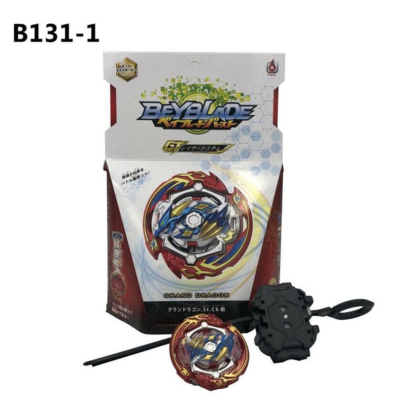 B133-01 Metal Beyblade Burst Battle Tops Gyroscope Attack With Launche Box Toys