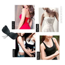 Sexy Wireless Push Up Invisible Bras Women Adhesive Fly Bra (Dot Black C) A