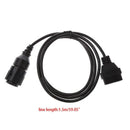 10 Pin To 16 Pin OBD2 Diagnostic Cable Adapter For BMW ICOM D Motorcycles 1pc