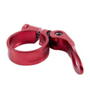 34.9mm Bicycle Seat Tube Clamp Quick Clamp Pipe Clamp red