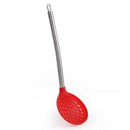 Skimmer Slotted Spoon - With Strong Silicone Covering Head & Stay-cool StainX1L8