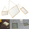 3xVintage Dual Sided Hanging Clear Picture
