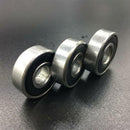 10pcs/set 608-2RS Rubber Cover Sealed Shafts Deep Groove Steel Ball Bearing DIY