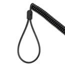 Boating Fishing Pliers Lanyard Coiled Tether Retractable Steel Coil Lanyard