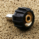 2 Set Brass Quick Release Connector Female M22/14 to 1/4 Male Pressure Washer