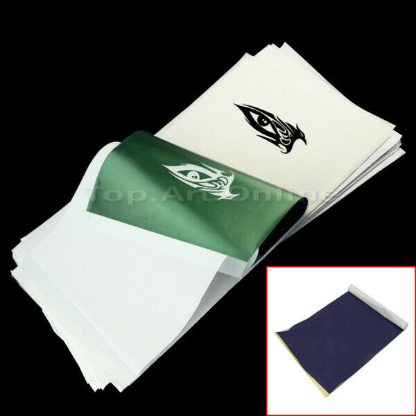 10Pcs Tattoo Transfer Paper Stencil Carbon Thermal Tracing Hectograph