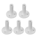 Pack Of 5 Rubber Dual Purpose Golf Driving Range Tees Home Range Tee White