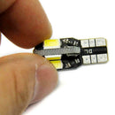 T10 8SMD Car Bulbs LED Canbus 8 Smd Xenon White W5w Bulb Light 501 Side F6Y6