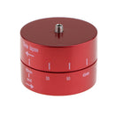 60 minutes Time Lapse Stabilizer Tripod Head 360 Degrees Panning Rotating Ball