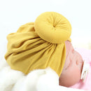 1 PC Fashion Donut Baby Hat Newborn Elastic Cotton Baby Beanie Cap Multicol L6F4