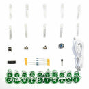 Full Color Christmas Snowman Music Box DIY Kit Electronic Kit Christmas Ornament