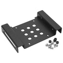 5.25"to 2.5"/3.5" Hard Disk Drive Holder HDD SSD Mounting Bracket Kit Aluminum