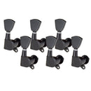 Acoustic Electric Guitar String Tuning Pegs Machine Heads Tuners 6R Black