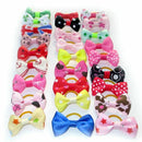 100* Handmade Designer Pet Dog Accessories Grooming Hair & Bows For Puppy B4E8