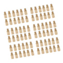 Quality 72 Pieces 25 Grains Arrow Weights Screw Insert Set Archery Accessory