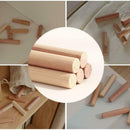 20Pcs Moth Repellent Natural Wood Strip Block for Closet Air Freshener