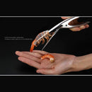 5X(Shrimp Peeler, Fashion Simple Stainless Steel Prawn Peeler Shrimp Peel  K6G1)