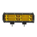 7 Inch 216W Yellow Led Work Light Bar Flood Driving Lamp Car Truck Boat Off