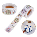 500 Pcs/Roll Round Thank You Stickers Seal Labels  Stickers Labels for PartSEAU