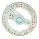 360 Degree Protractor Full Circle 100mm Diameter Protractor Swing Arm School