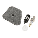 Set of Spark Plug&Fuel Filter&Air Filter&Primer Bulb for STIHL FS90 FS100 FS110