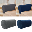 2 Pair Anti-slip Armchair Armrest Covers Furniture Protector Blue/Grey